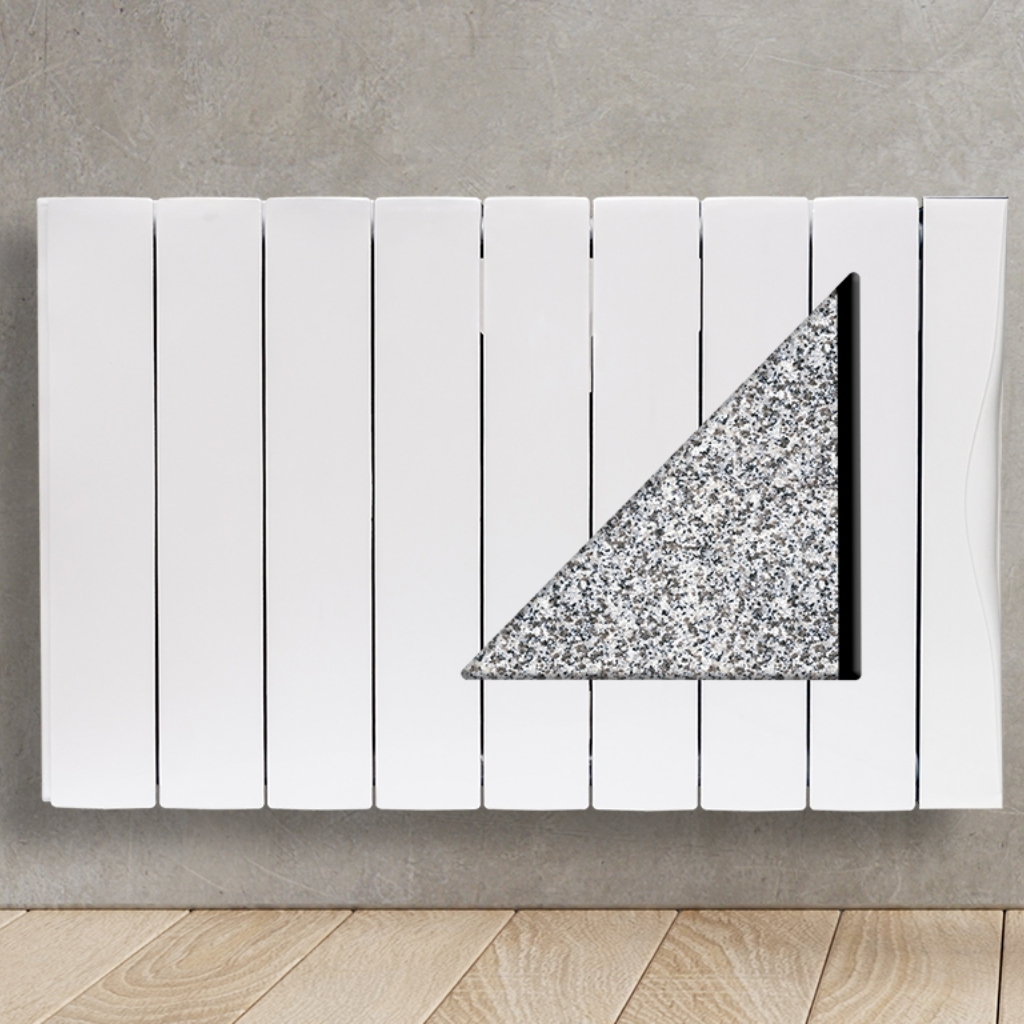Elektrický radiátor IQline STONE průřez - elektrickyradiator.cz